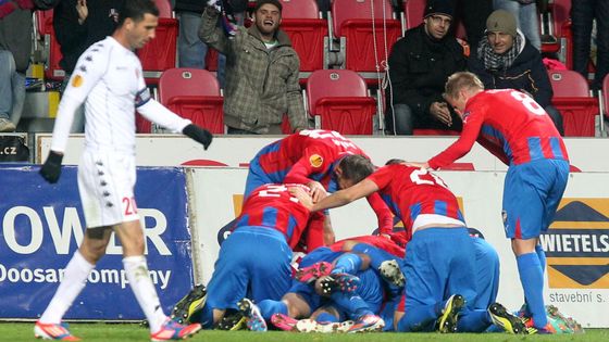 FOTO Plzeň doma rozstřílela Tel Aviv a je v čele skupiny