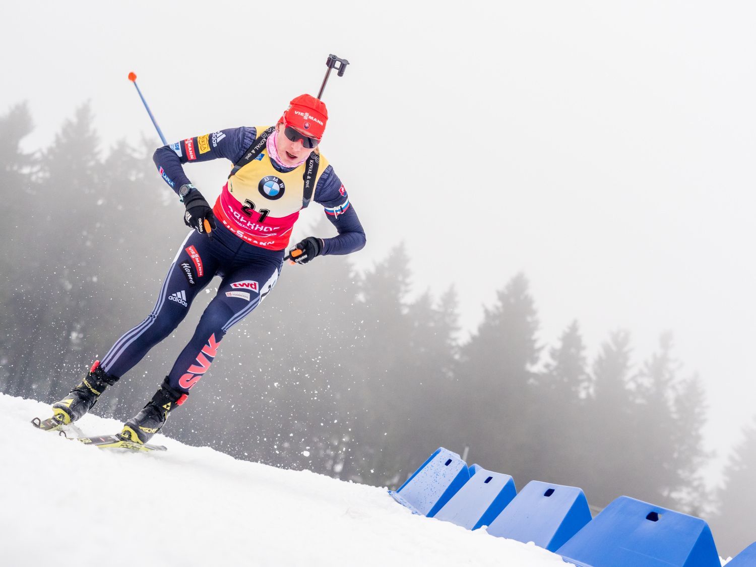 SP 2017-18 Oberhof, sprint Ž: Anastasia Kuzminová