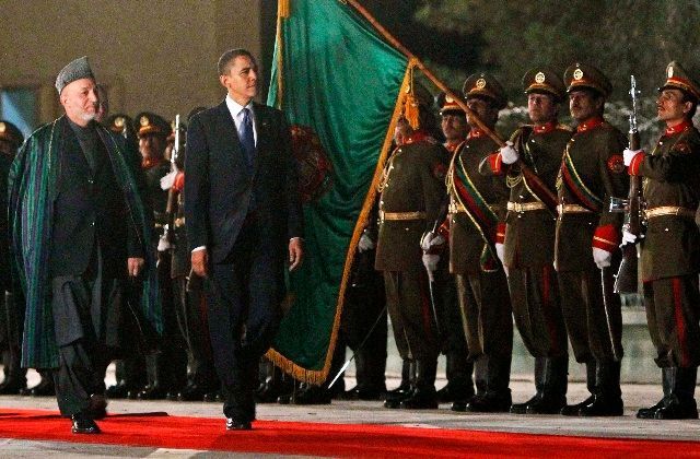 Obama a Karzáí