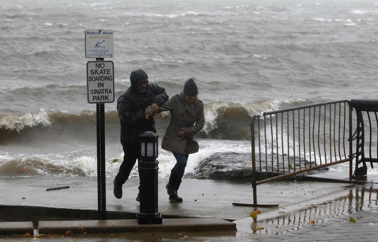 Foto: Bouře Sandy řádí v New Yorku