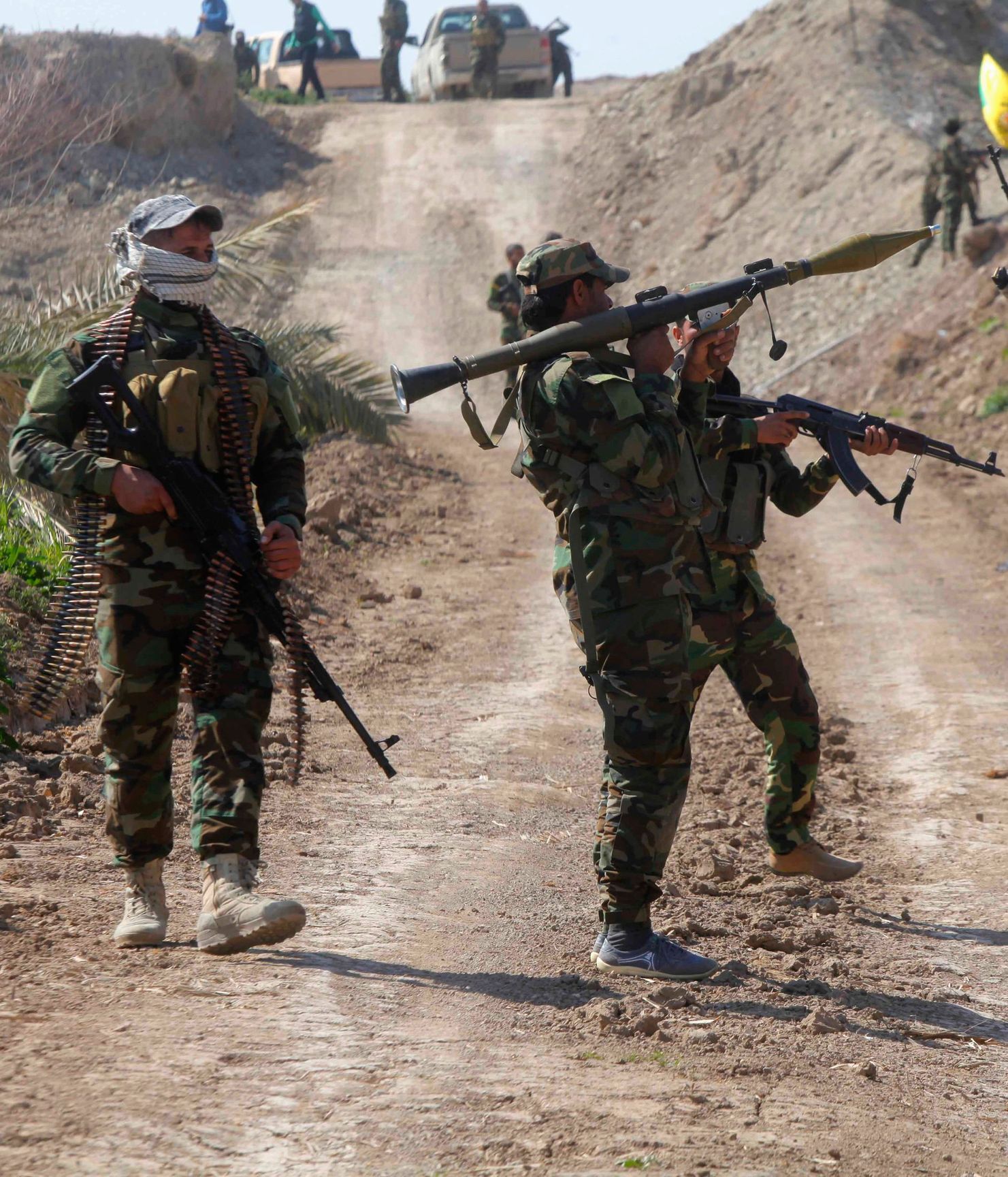 Šíitské milice bojují s Islámským státem.