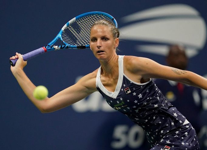 Karolína Plíšková ve čtvrtfinále US Open 2018