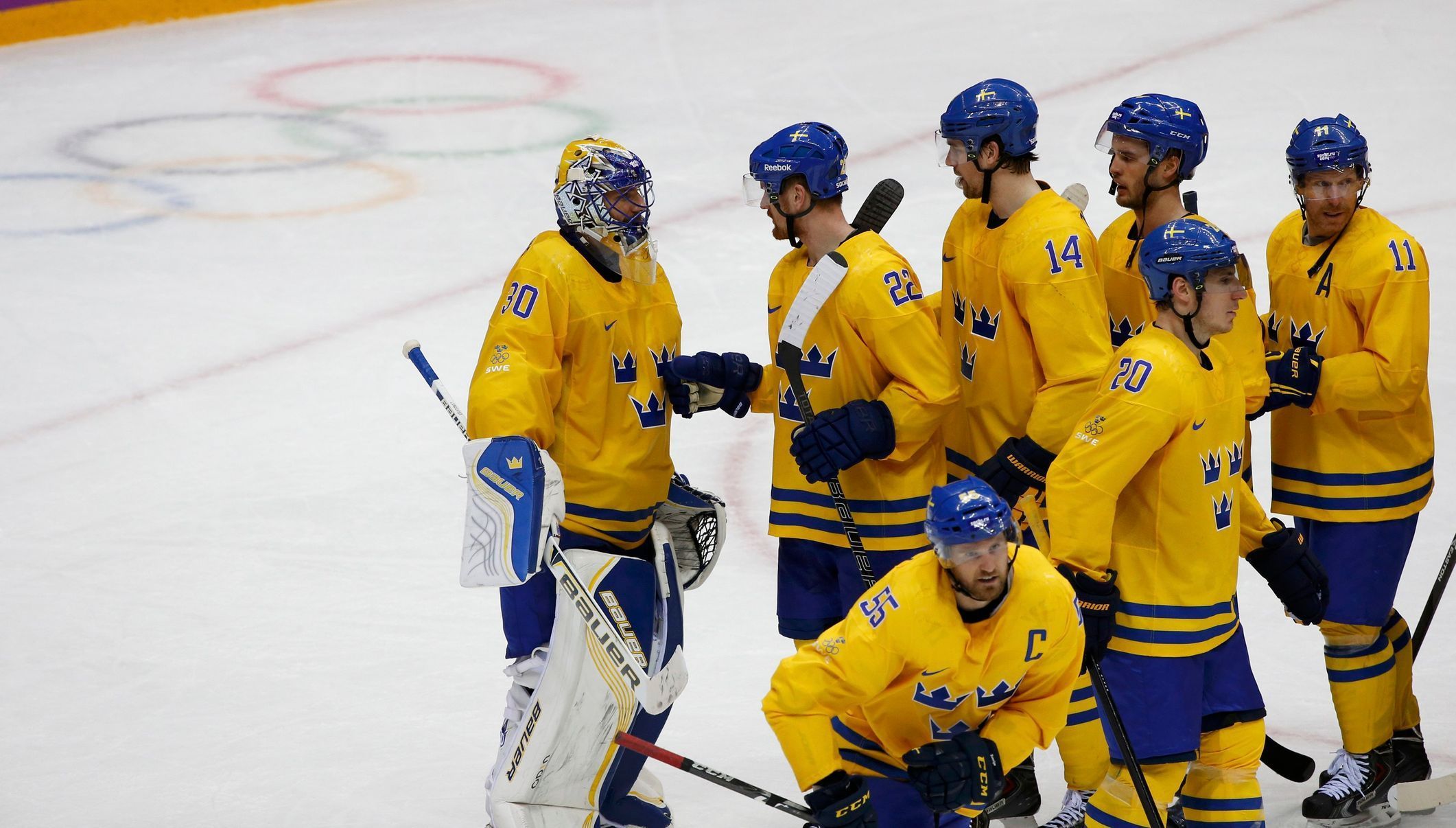 Soči 2014: Švédsko - Slovinsko (hokej, muži, čtvrtfinále 1)