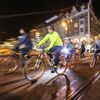 Cykloprotest proti omezení jízdě na kole na Praze 1, pořádal Auto*Mat
