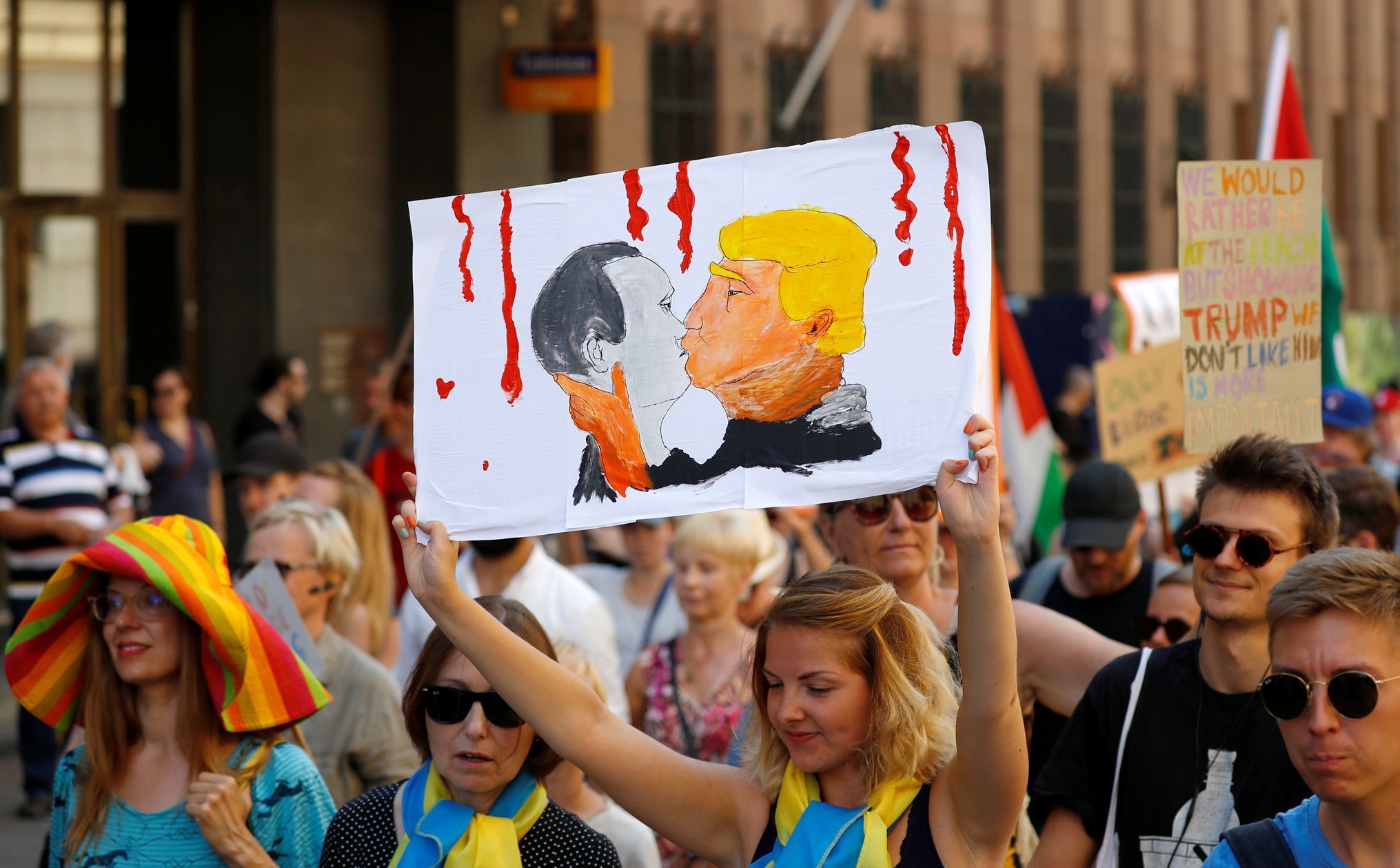 Protesty v Helsinkách