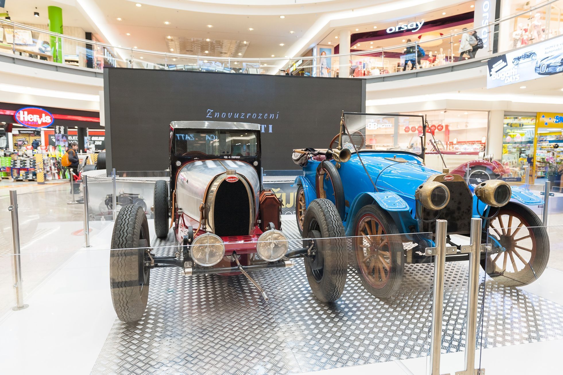 Bugatti výročí Galerie Vaňkovka