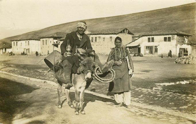 Skopje, ulice Topolane 1915-18.