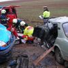 Při nehodě u Vrchlabí se vážně zranil řidič