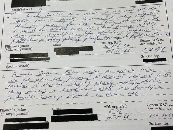 Za vstup každého nového člena do KSČ se museli zaručit tři jeho kolegové nebo známí. V případě Zůny byli všichni tři kolegové z armády.