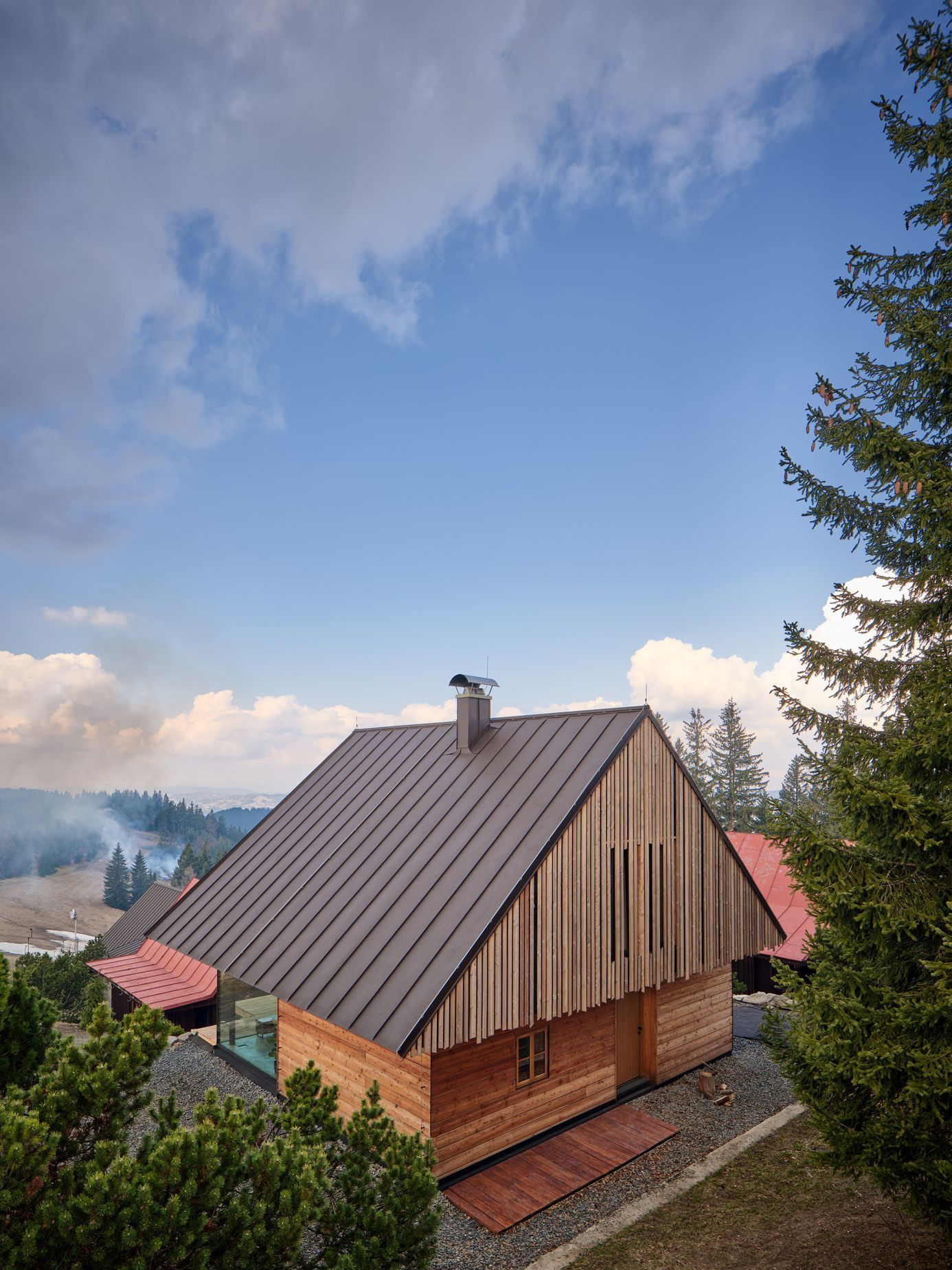 Chata na Kohútce, chalupa, chata, bydlení, stavba, architektura