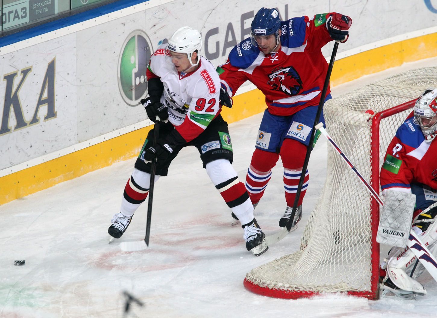 KHL, Lev Praha - Čeljabinsk: Jevgenij Kuzněcov