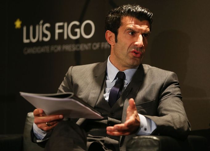 Luís Figo, kandidát na prezidenta FIFA