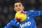 Gól v jedenáctém zápase po sobě. Ronaldo vyrovnal rekord italské ligy