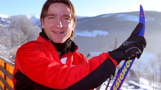 Vladimír Šmicer si vybral Rossignoly, lyže s francouzským kohoutem