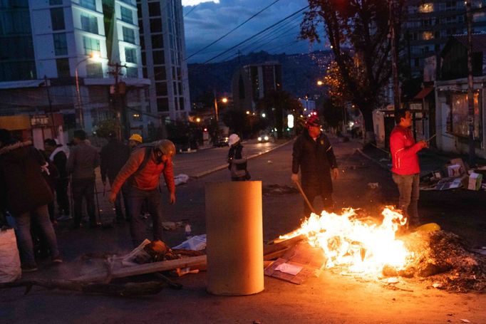 La Paz, Bolívie po rezignaci Evo Moralese