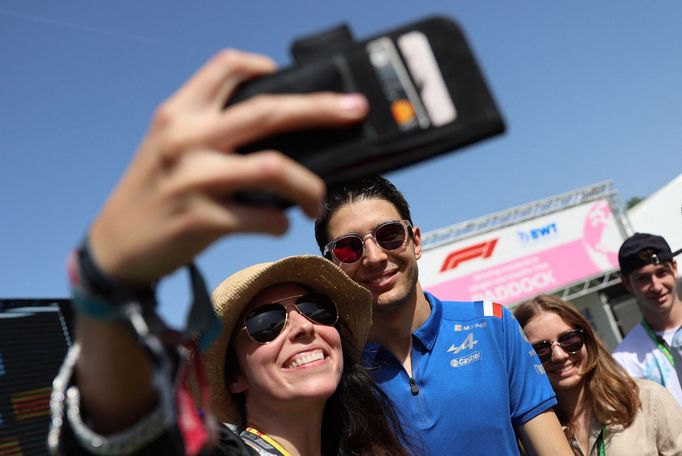 Pilot týmu F1 Alpine Esteban Ocon