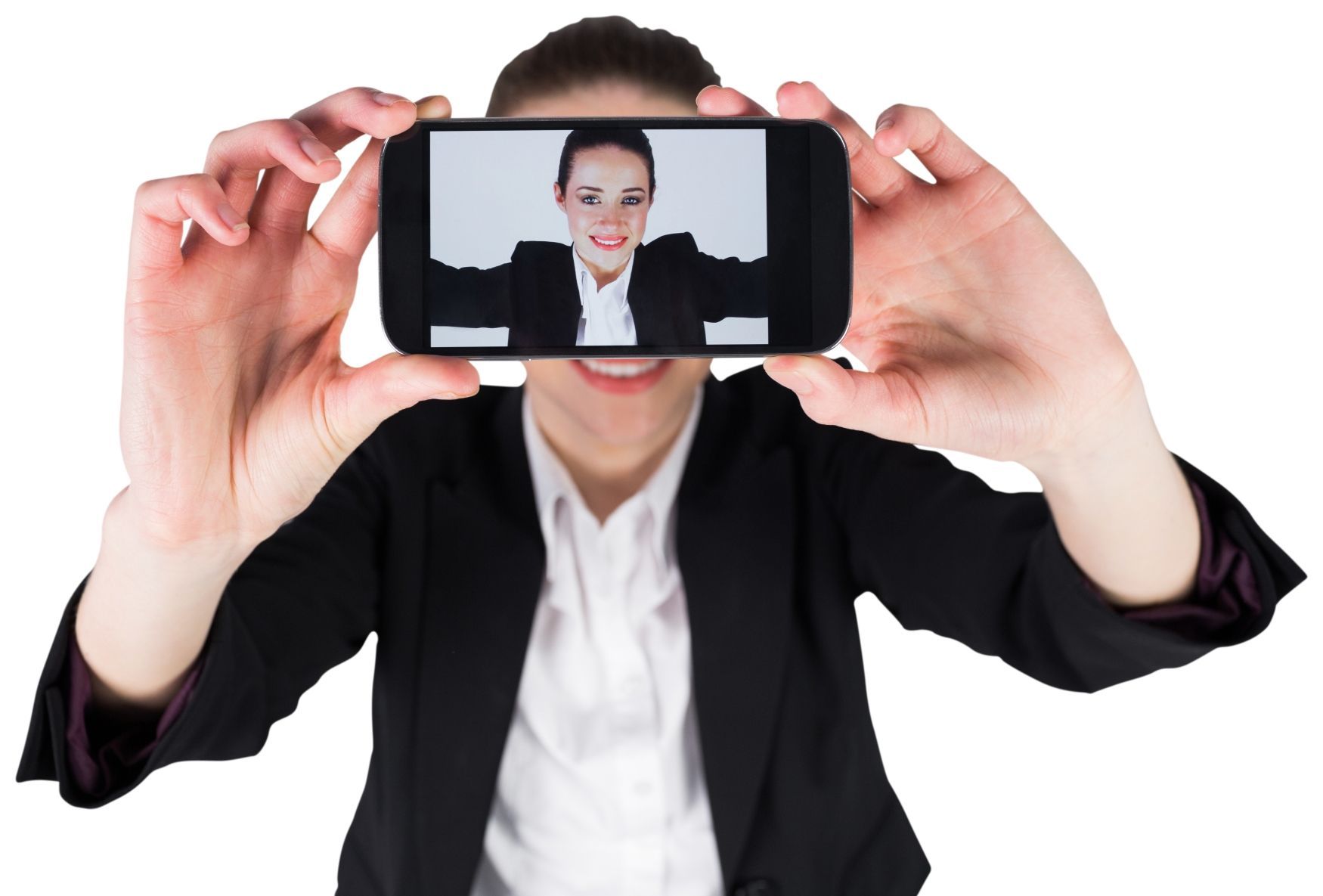 selfie mobil smartphone ilustrační foto