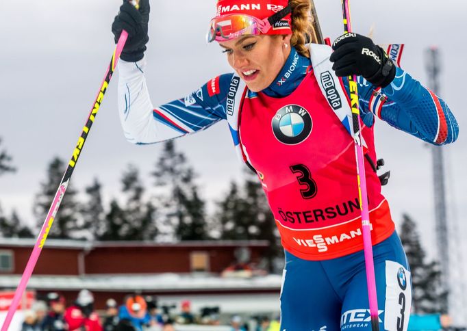 SP Östersund, stíhačka Ž:  Gabriela Koukalová