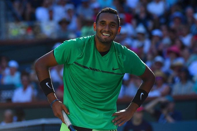 Nick Kyrgios na turnaji v Indian Wells 2017