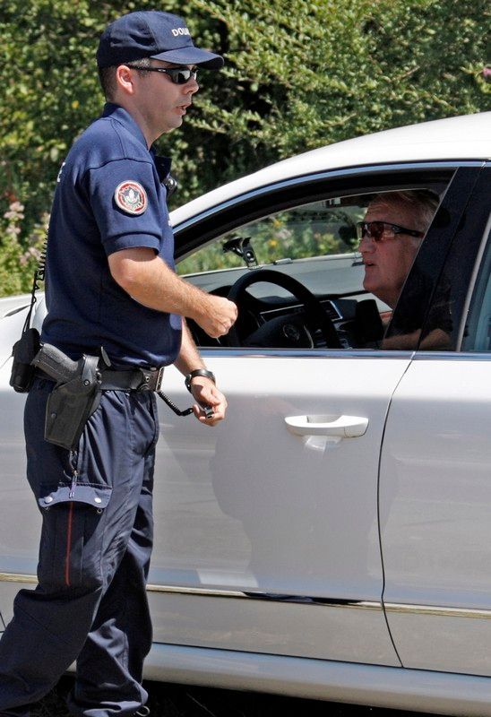 Tour de France - kontrola auta Johny Schlecka