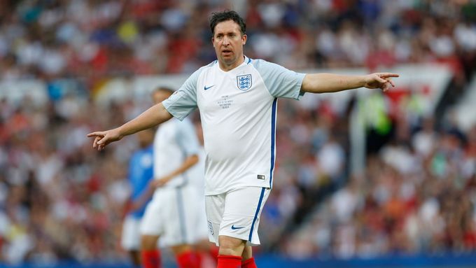 Robbie Fowler na fotbalové exhibici