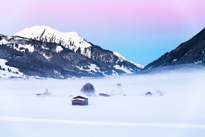 Zugspitz Arena, Ehrwald, Lermoos. Rakousko