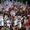 Španělsko: protesty proti úsporným opatřením