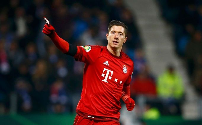 Robert Lewandowski z Bayernu Mnichov