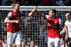 Arsenal i s Rosickým v sestavě porazil jedním gólem Fulham