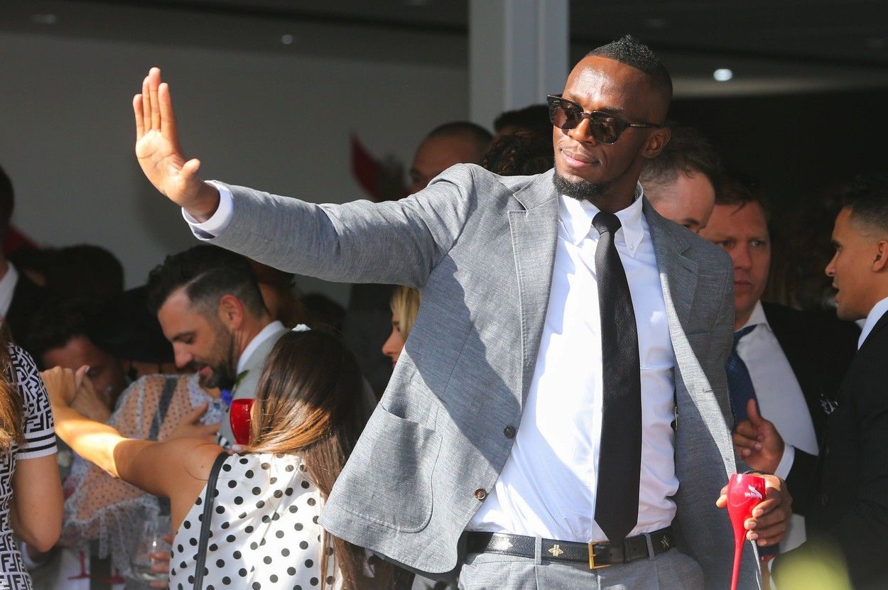 Fotogalerie / Legenda světového sprintu Usain Bolt slaví půlkulatiny