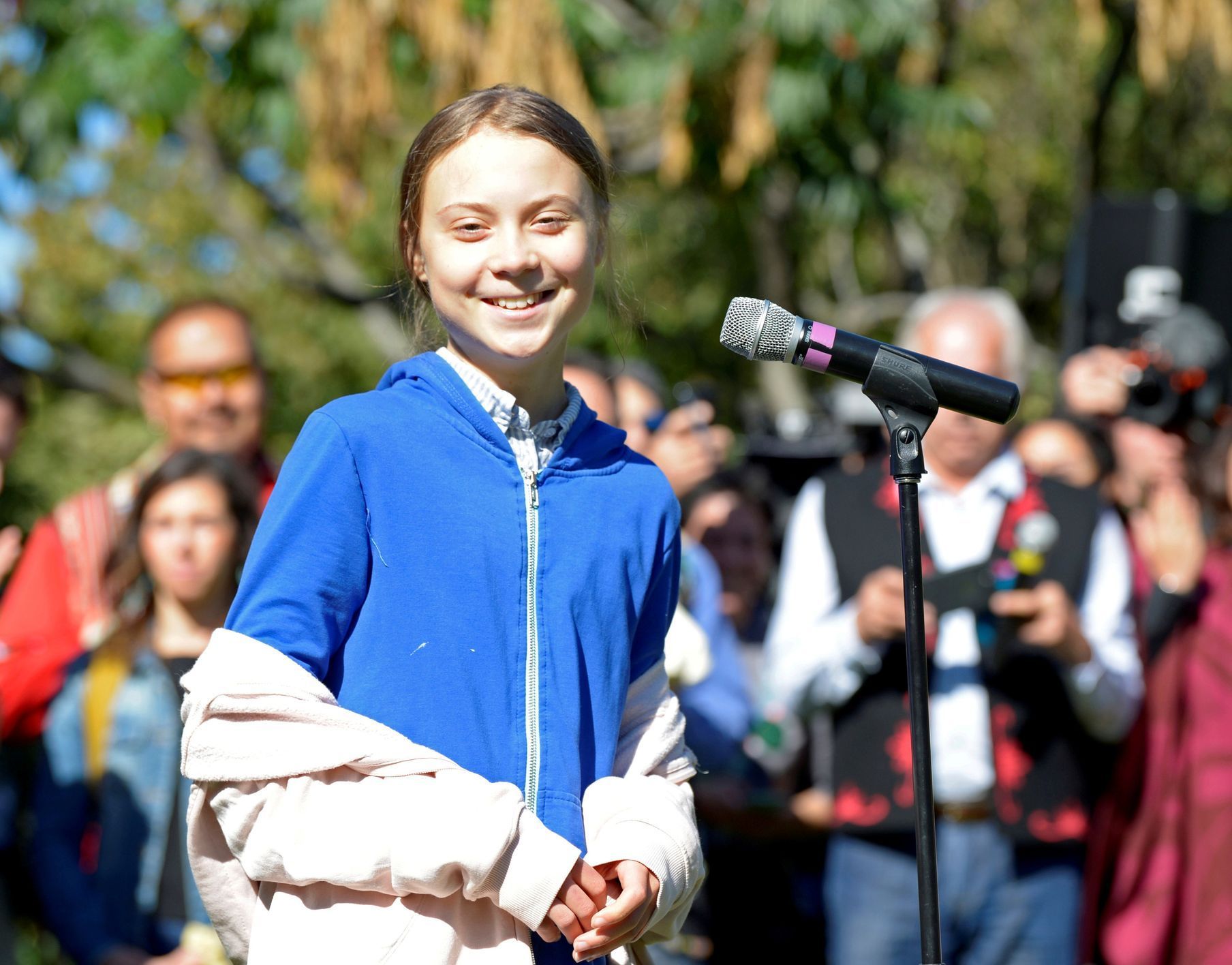 Greta Thunbergová - stávka za klima Montreal