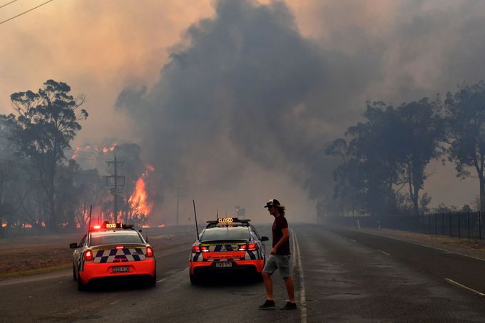 Požáry v Sydney