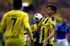 Dortmund oslavil rekordní 24. zápas bez porážky na domácím hřišti. Götzeho fanoušci přivítali