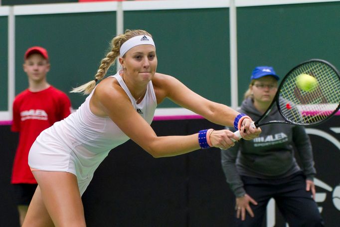 Fed Cup, ČR-Francie: Kristina Mladenovicová