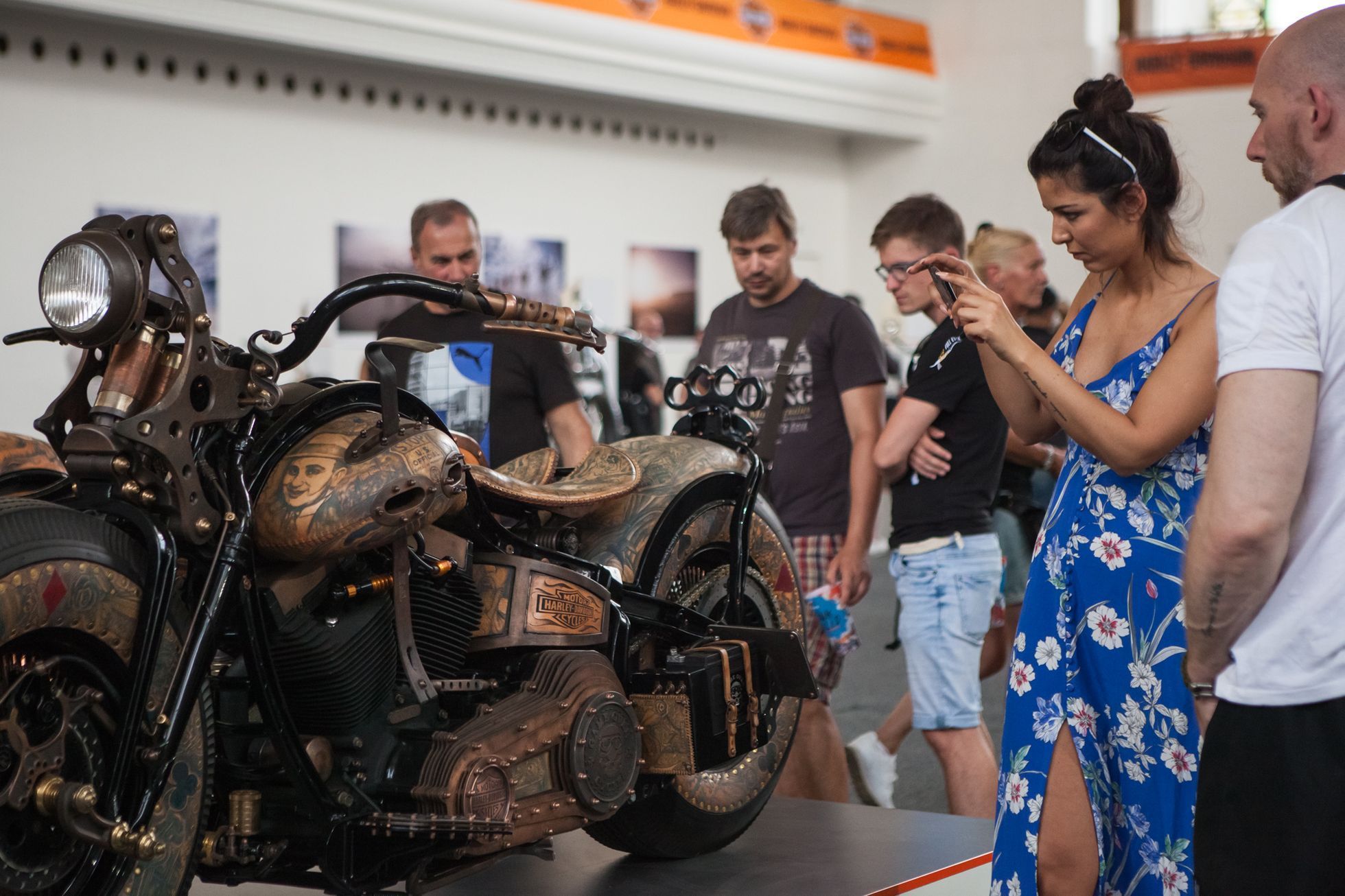 Oslava 115. výročí Harley-Davidson v Praze
