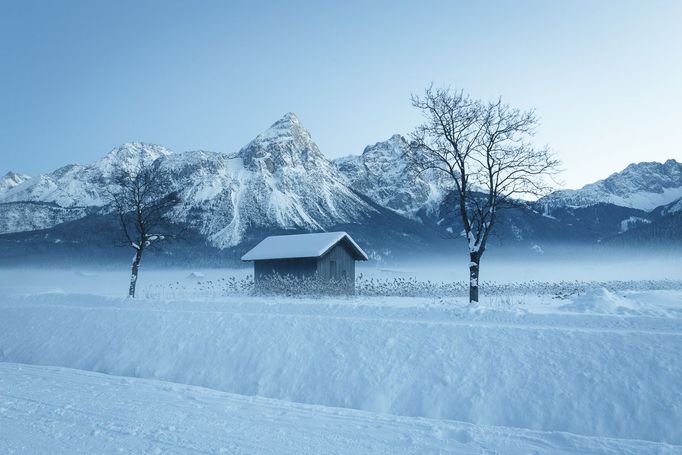 Zugspitz Arena, Ehrwald, Lermoos. Rakousko