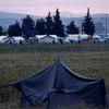 Vyklízení uprchlického tábora v Idomeni