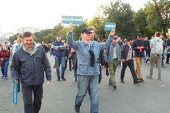 Živě: Moskva za opozičníka Navalného nepovstala