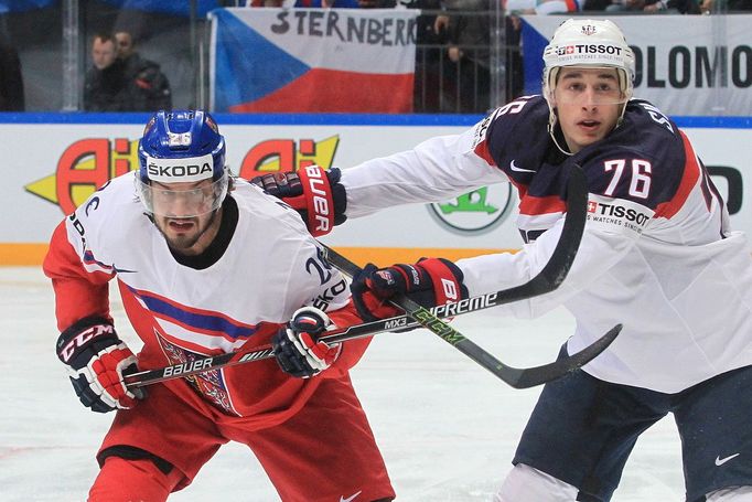 MS 2016, Česko-USA: Martin Zaťovič - Brady Skjei