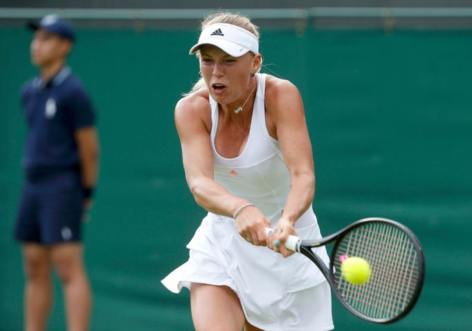 Caroline Wozniacká na Wimbledonu 2013