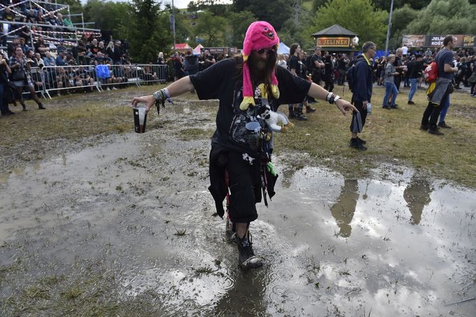 Návštěvníci festivalu Masters of Rock.