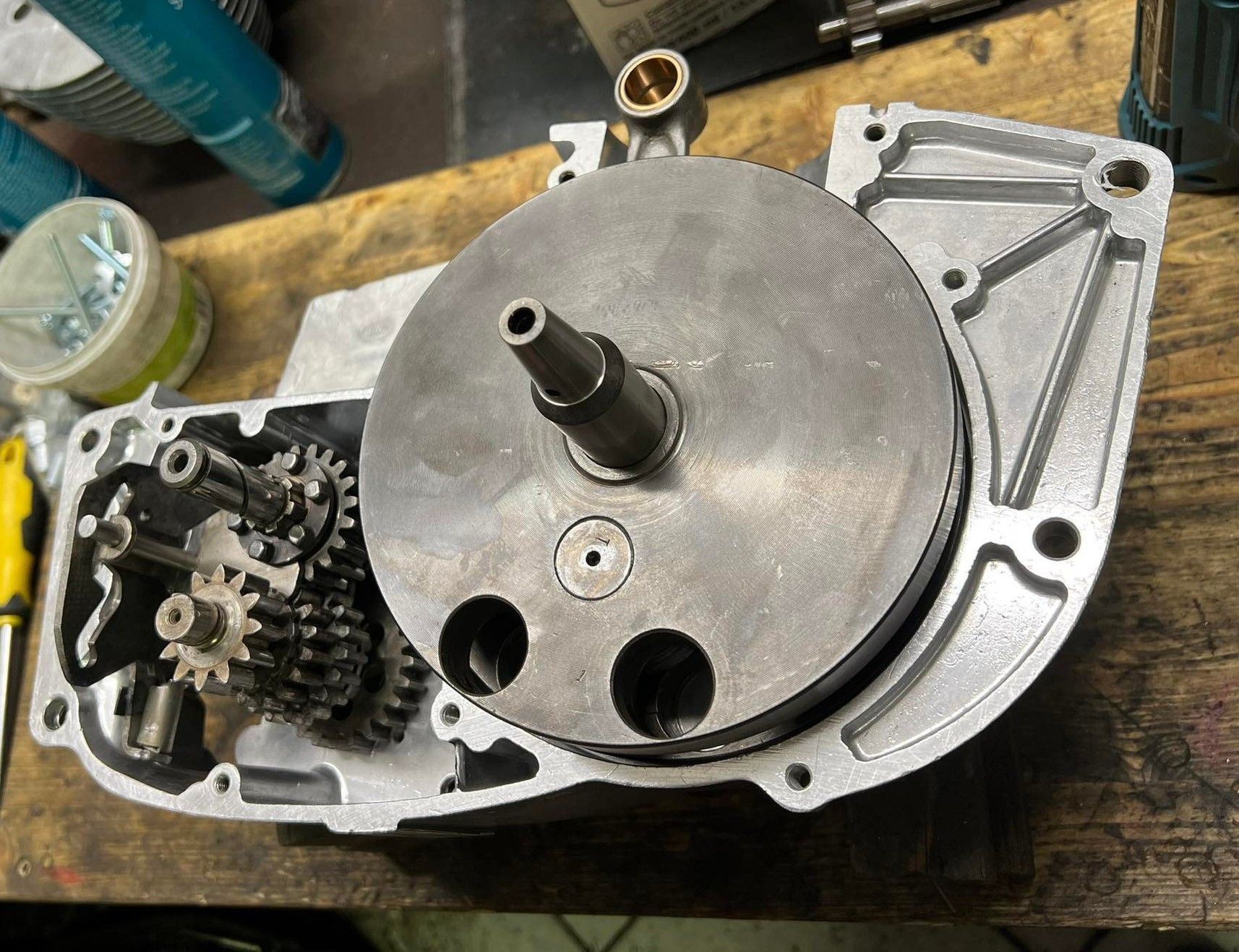Renovace Jawy, repase motoru