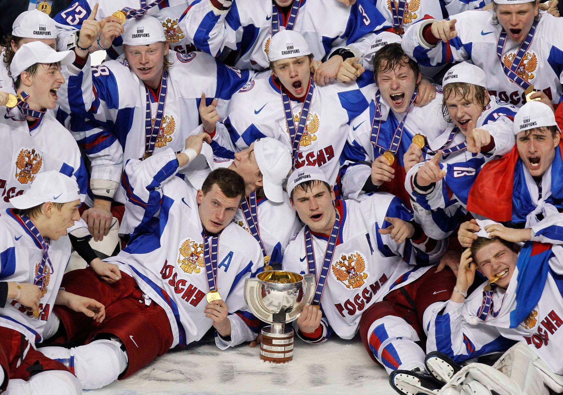 Kanada - Rusko, finále hokejového MS juniorů 2011