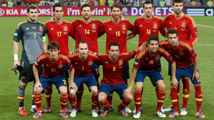 Fotbalisté Španělska