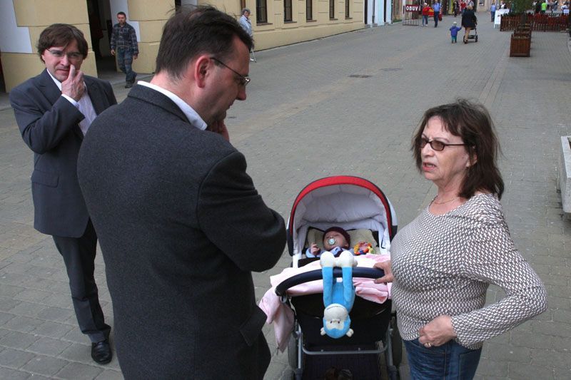 Kampaň ODS v Kroměříži