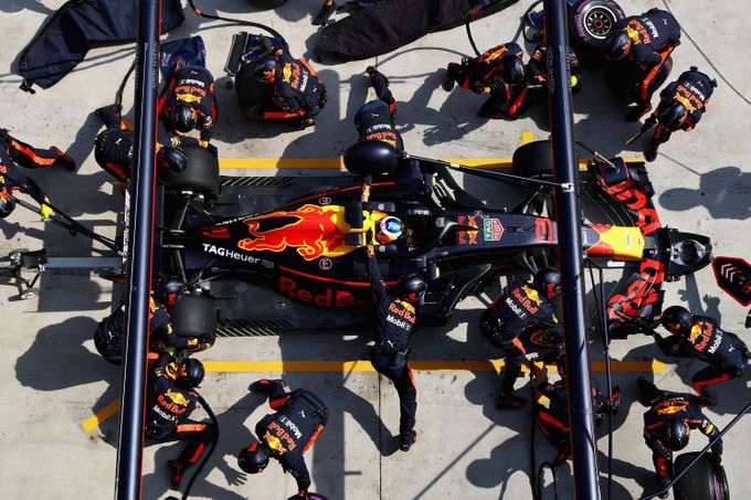 F1 VC Číny 2018: Daniel Riccardo, Red Bull
