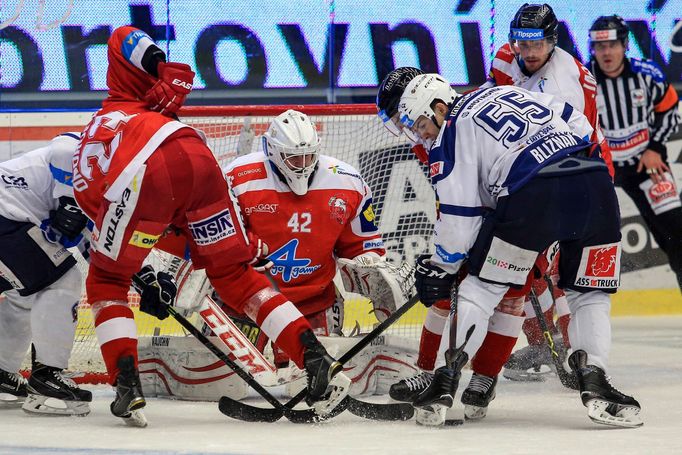 Plzeň vs. Olomouc, čtvrtfinále play off 2016