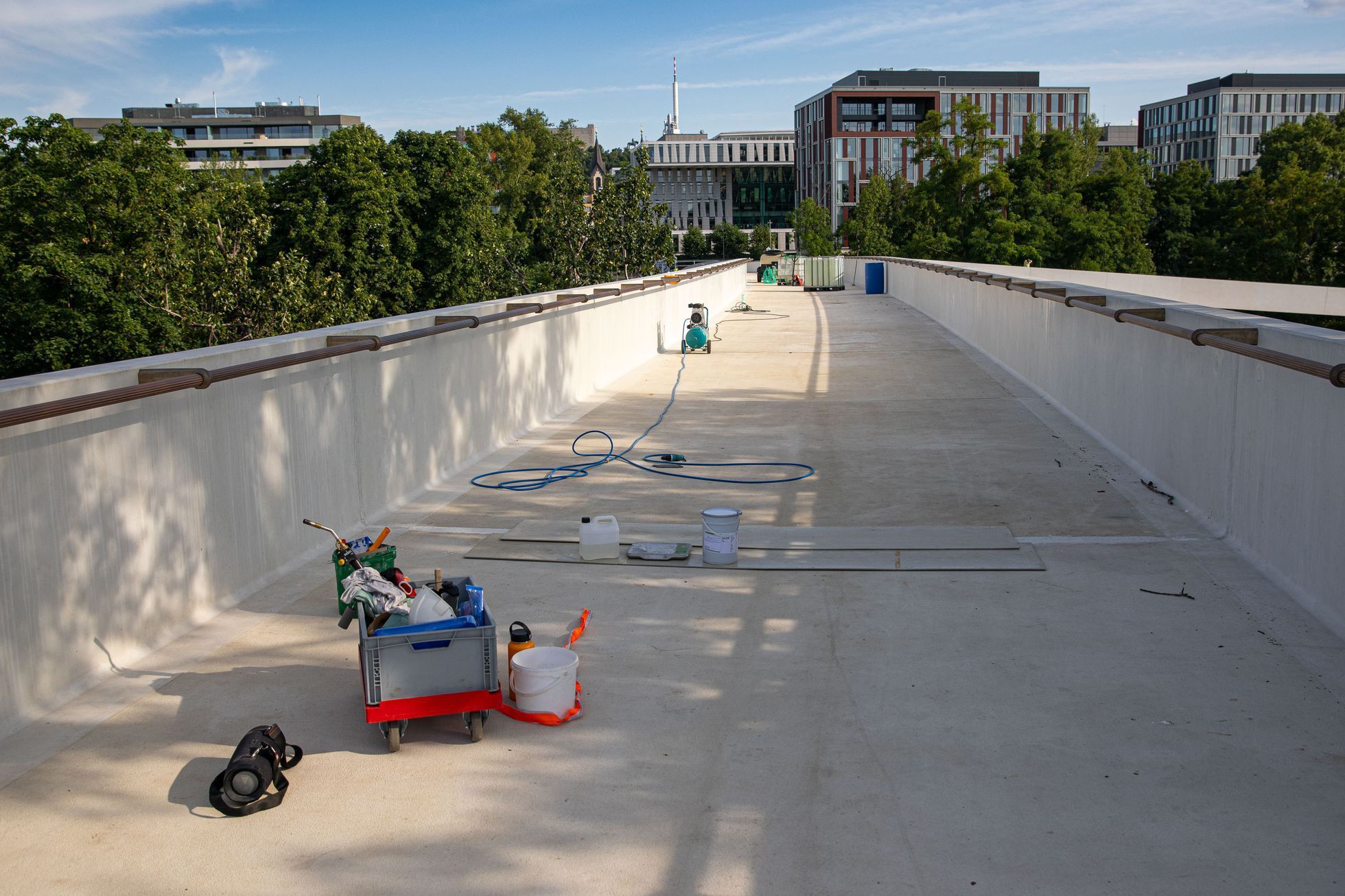 Lávka Holešovice – Karlín, architekt Petr Tej