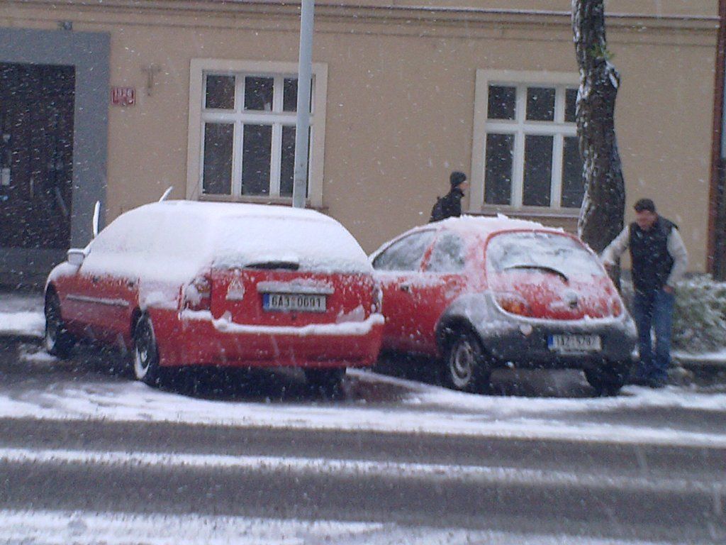 Sníh v Praze