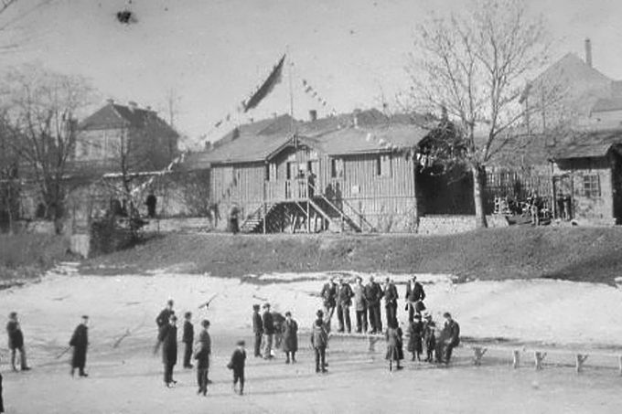 Bruslařský a veslařský klub v Litoměřicích, přelom 19./20. století